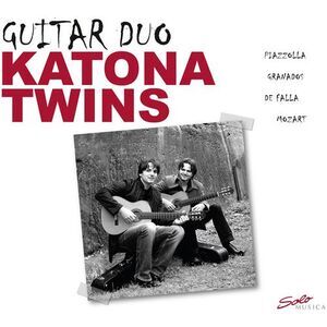 Piazzolla / Mozart / Falla / Katona Twins - Works for Guitar Duo  CD
